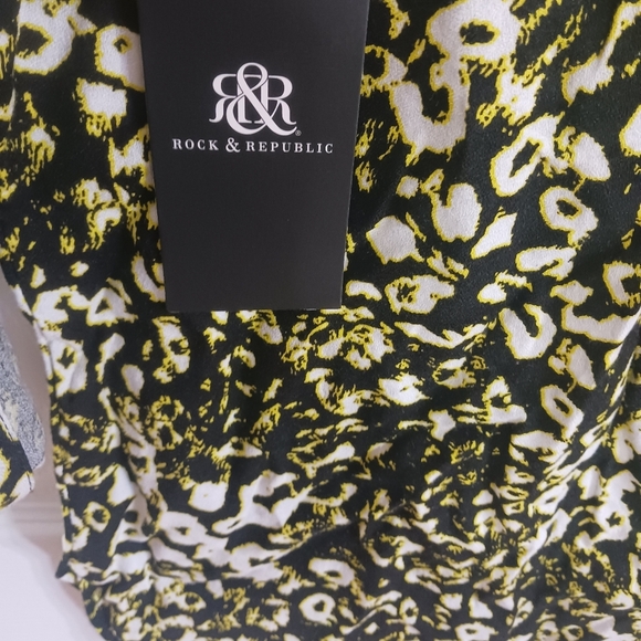 Rock and Republic Leopard Shirt NWT - Picture 4 of 10